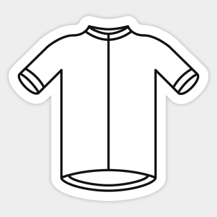 White Young Riders Cycling Jersey Sticker